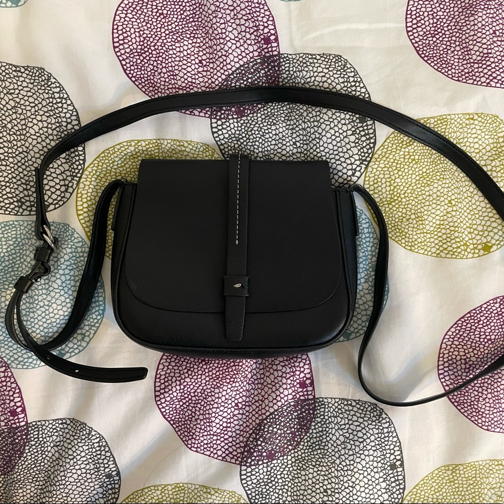 Black cross body bag
